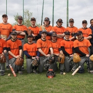 I componenti della squadra di Baseball del C.U.S Trento